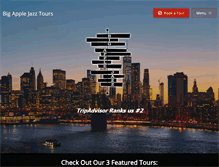 Tablet Screenshot of bigapplejazz.com